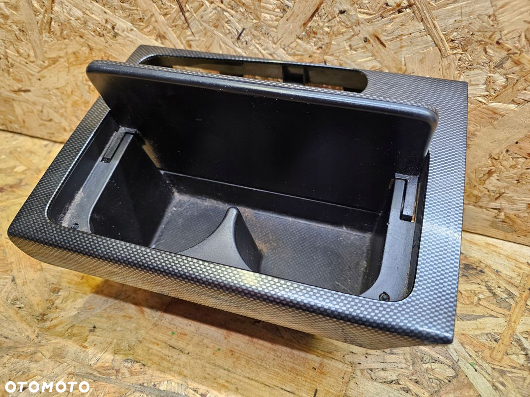 Dekor cup holder Honda Accord Vii 2003, 2008 Carbon uchwyt na kebek ku - 4