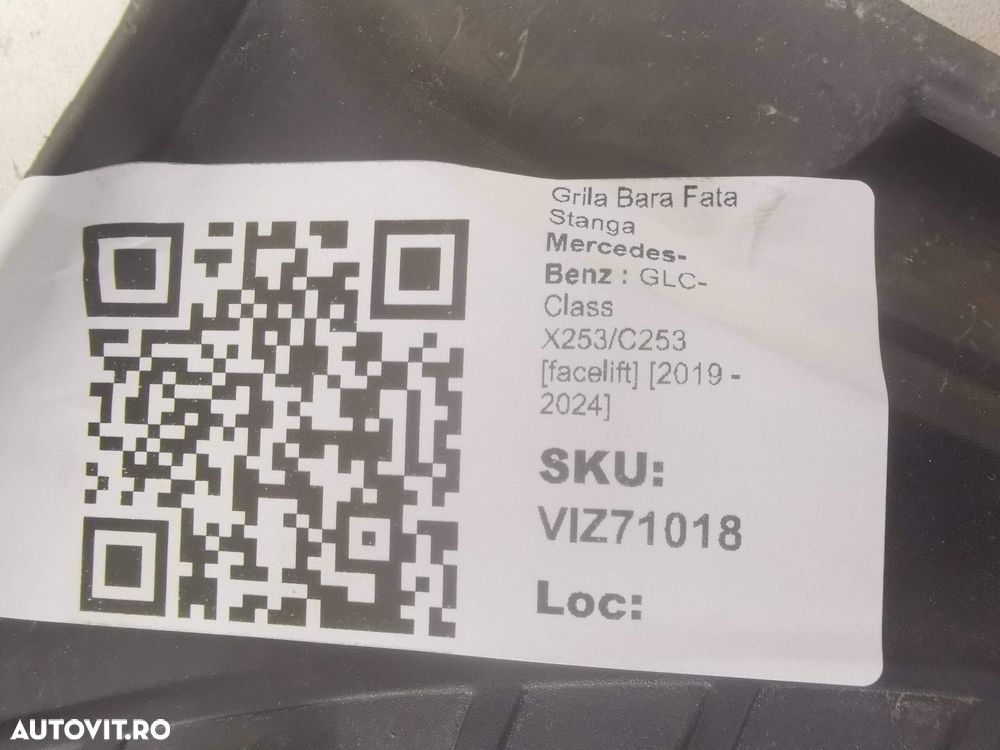 Grila Bara Fata Stanga Mercedes-Benz  GLC-Class X253/C253 [facelift] 2 - 8