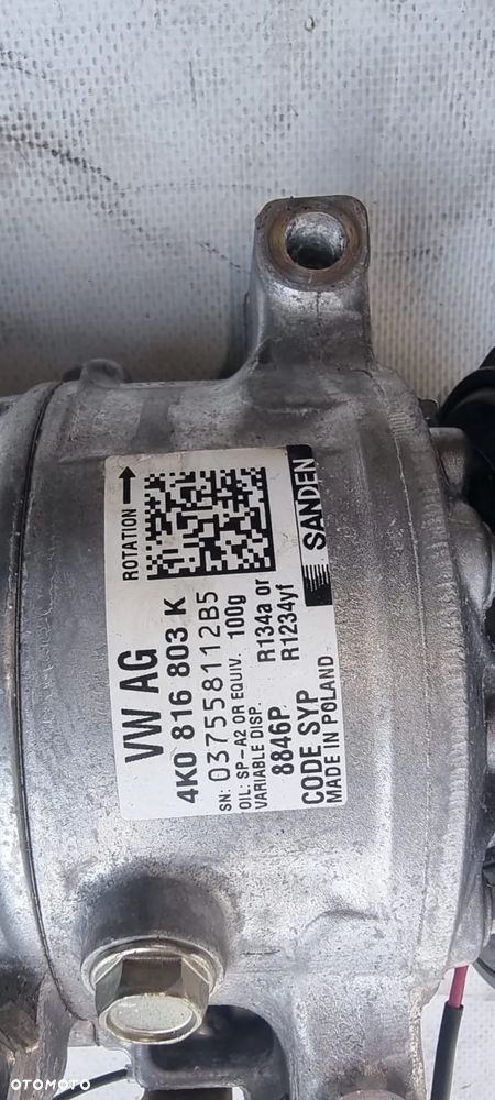 Sprężarka kompresor klimatyzacji 4KO816803K - 2