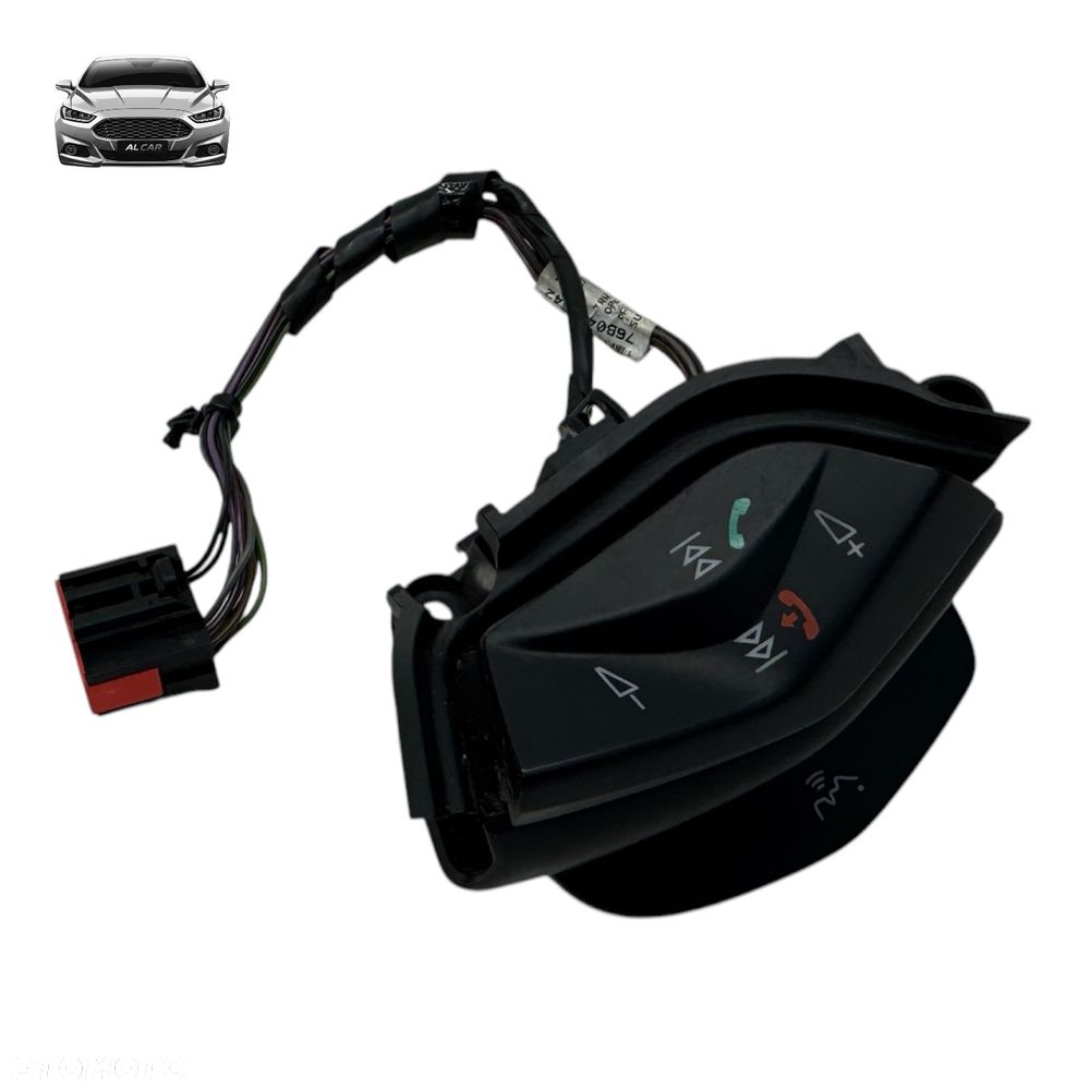 PRZYCISK KIEROWNICY STEROWANIE TELEFONEM FORD C-MAX MK2, FOCUS MK3 - 1