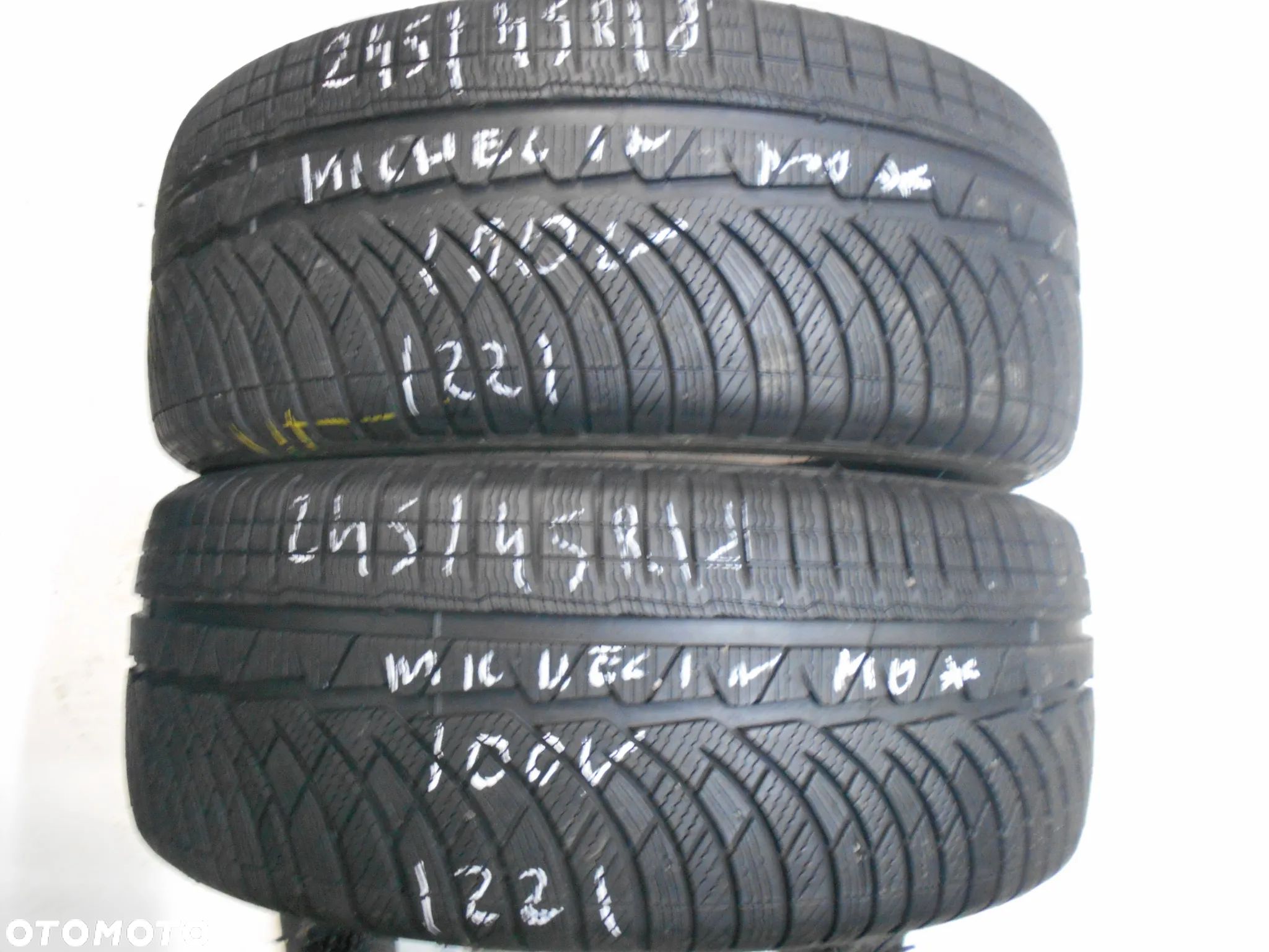 OPONY 245/45R18 MICHELIN PILOT ALPIN PA4 MO  DOT 1221 7.5MM - 1