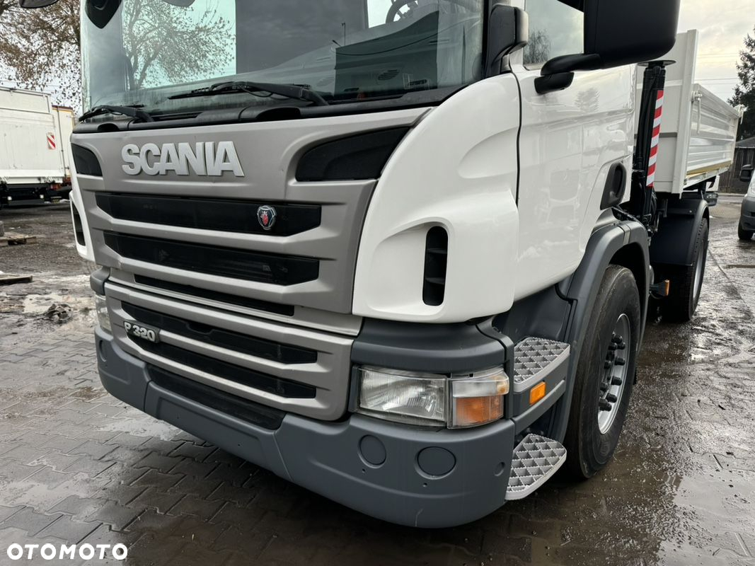 Scania P 320 / Wywrotka HDS HIAB - 19