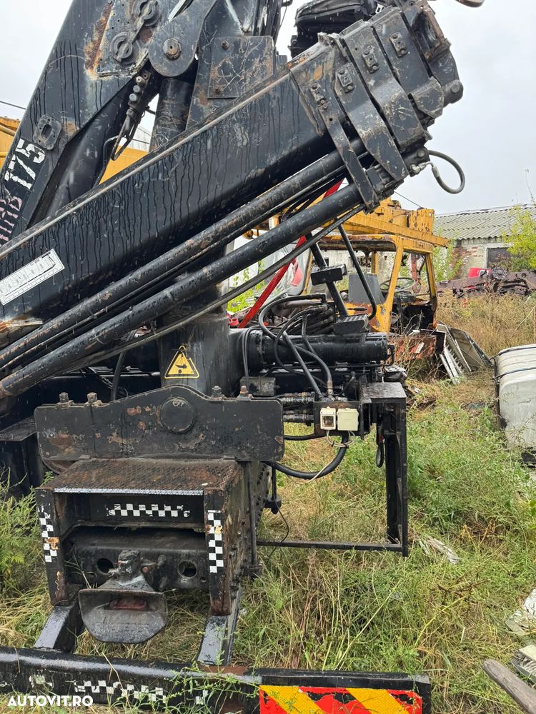 Macara hidraulică Hiab 175 - 6,5 TONE - 14 M : montabila pe camion - 10