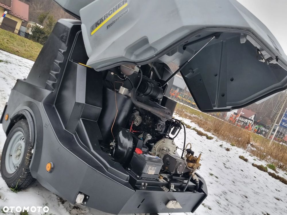 Kaercher Myjka na przyczepie Karcher HDS 17/20 DeTr1 2w1 czyszczenie parą i mycie gorącą wodą prekonfigurowana maszyna z Norwegii jak nowa - 17
