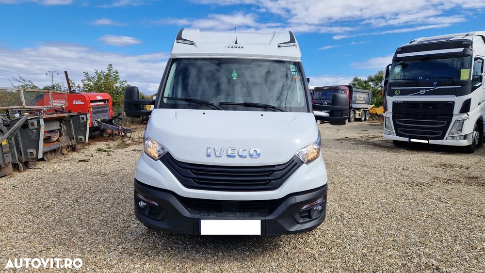 Iveco DAILY 35S18 3.0D 175CP  PLATFORMA TRANSPORT AUTO , CABINA DE DORMIT - 5