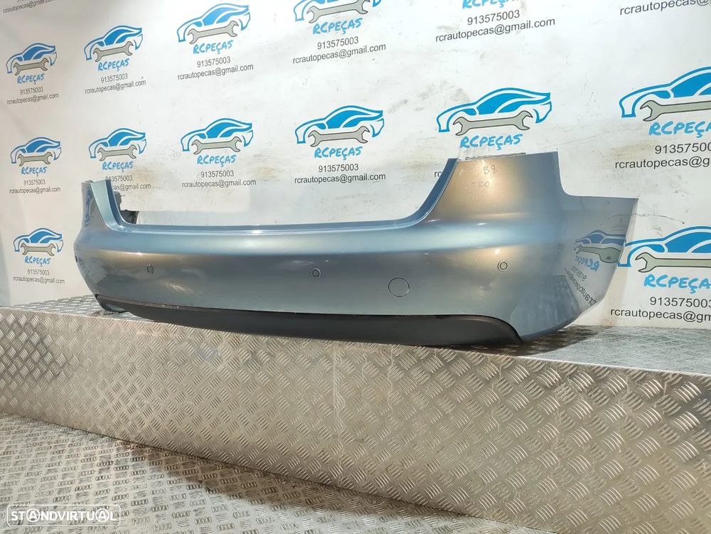 Parachoques traseiro trás original Audi A4 B8 Carro Sedan - 3