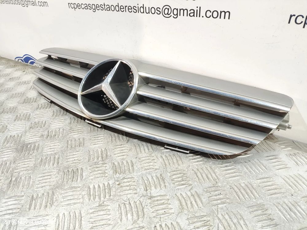 Grelha Central Pará-choques Frente Frontal Mercedes Benz CLK C209 Original - 5