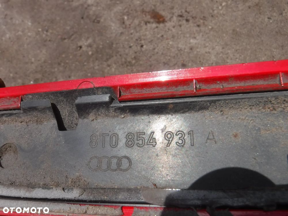 Audi A5 S5 8T cabrio Coupe  prog progi nakladka progowa listwa komplet s line LZ3M  8T0854932A 8T0854931A - 3
