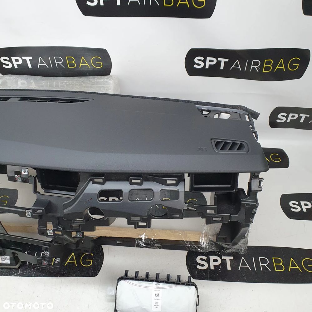 RENAULT ARKANA DESKA ROZDZIELCZA KONSOLA KOKPIT PULPIT PODUSZKI AIRBAG AIR BAG PASY KIT SET - 4