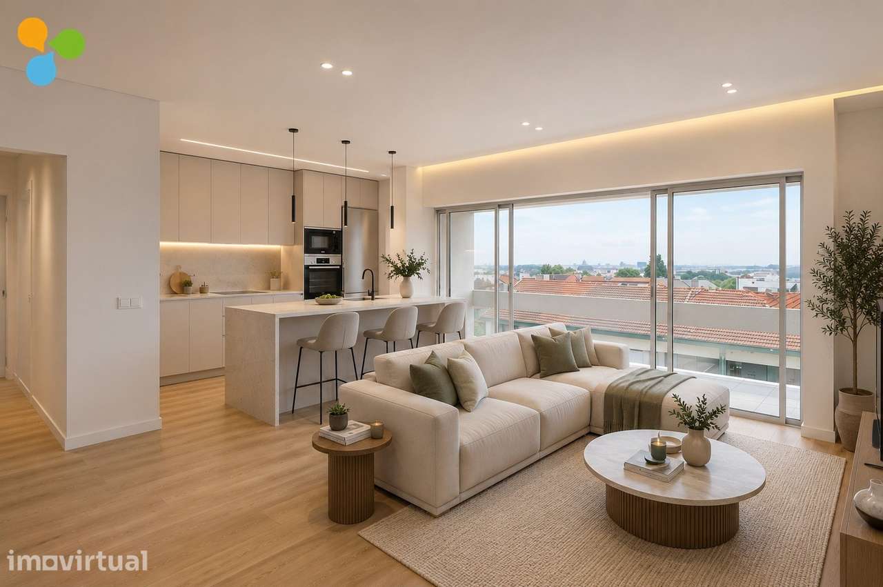 Apartamento T3 em novo empreendimento, Rio Tinto - Grande imagem: 2/10