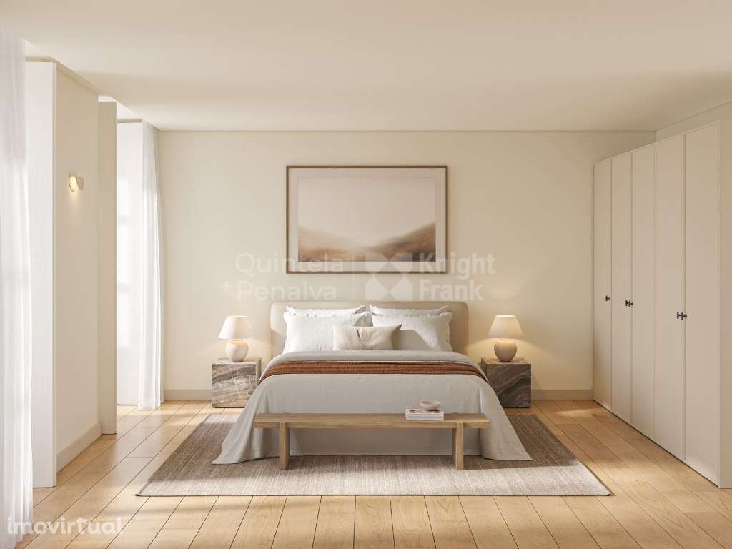 Apartamento T3+1 no Chiado, vista rio. Remodelação total. - Grande imagem: 3/33