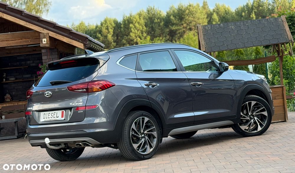 Hyundai Tucson blue 1.6 CRDi 4WD DCT Premium - 19