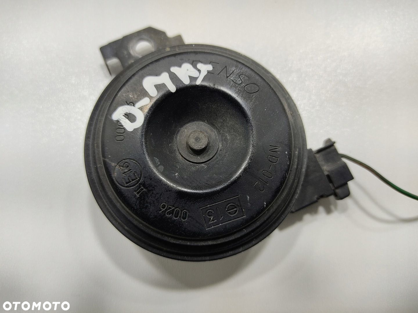 KLAKSON SYGNAŁ DŹWIĘKOWY ISUZU D-MAX I 8972370460 2002-2011 - 4