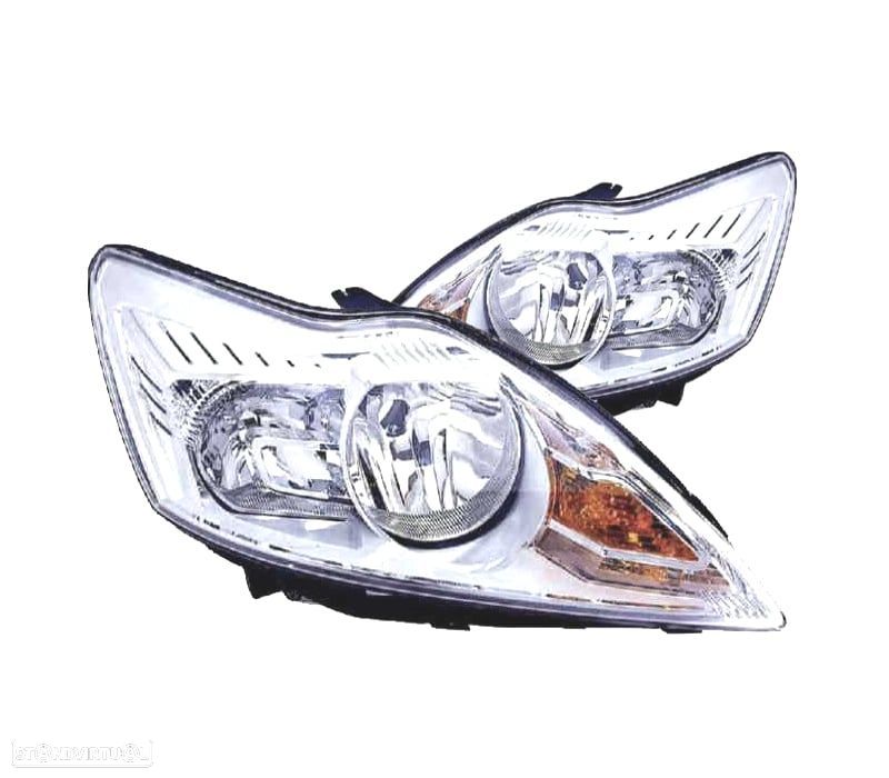 FARÓIS OPTICAS FORD FOCUS III 08-10 - 1