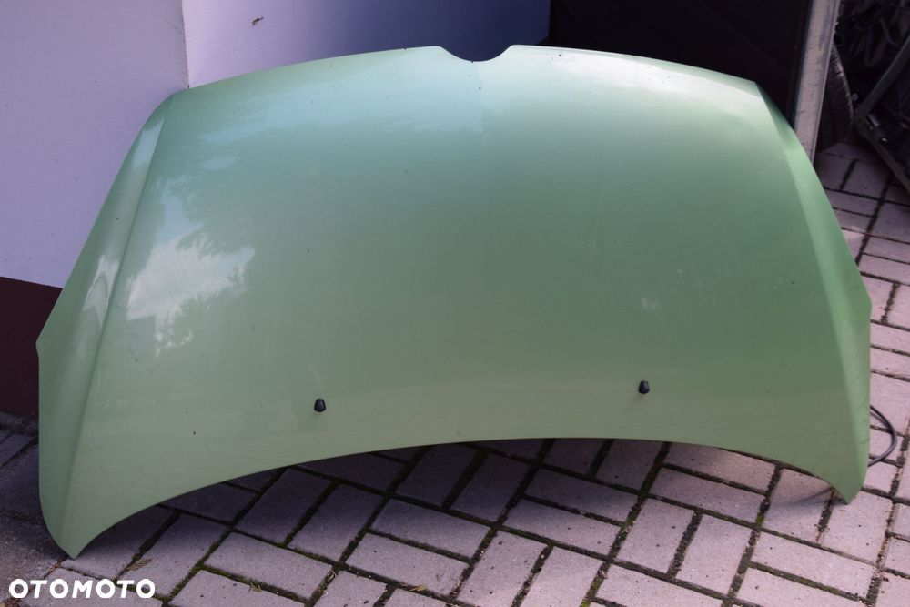 Opel Agila B II 08- Maska pokrywa silnika ZJD ZJDB zielona - 2