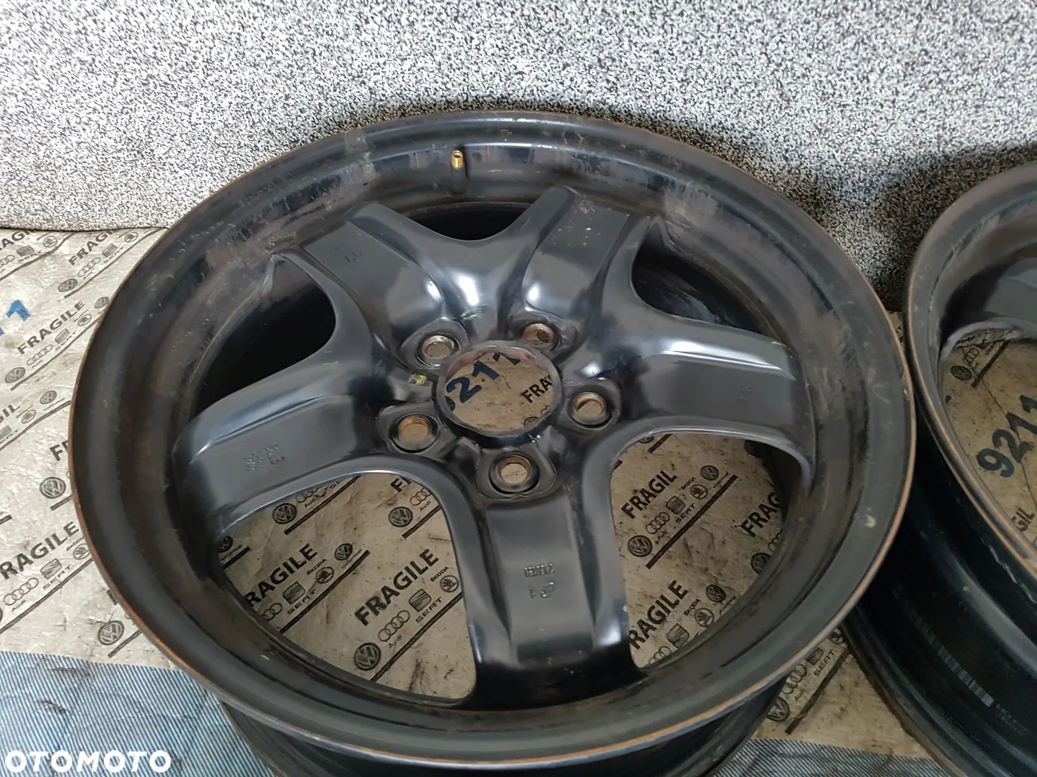 FELGI STALOWE STRUKTURALNE KOŁPAKI OPEL  5x110 6,5JX16 ET39 ASTRA H MERIWA B ZAFIRA B VECTRA C - 12