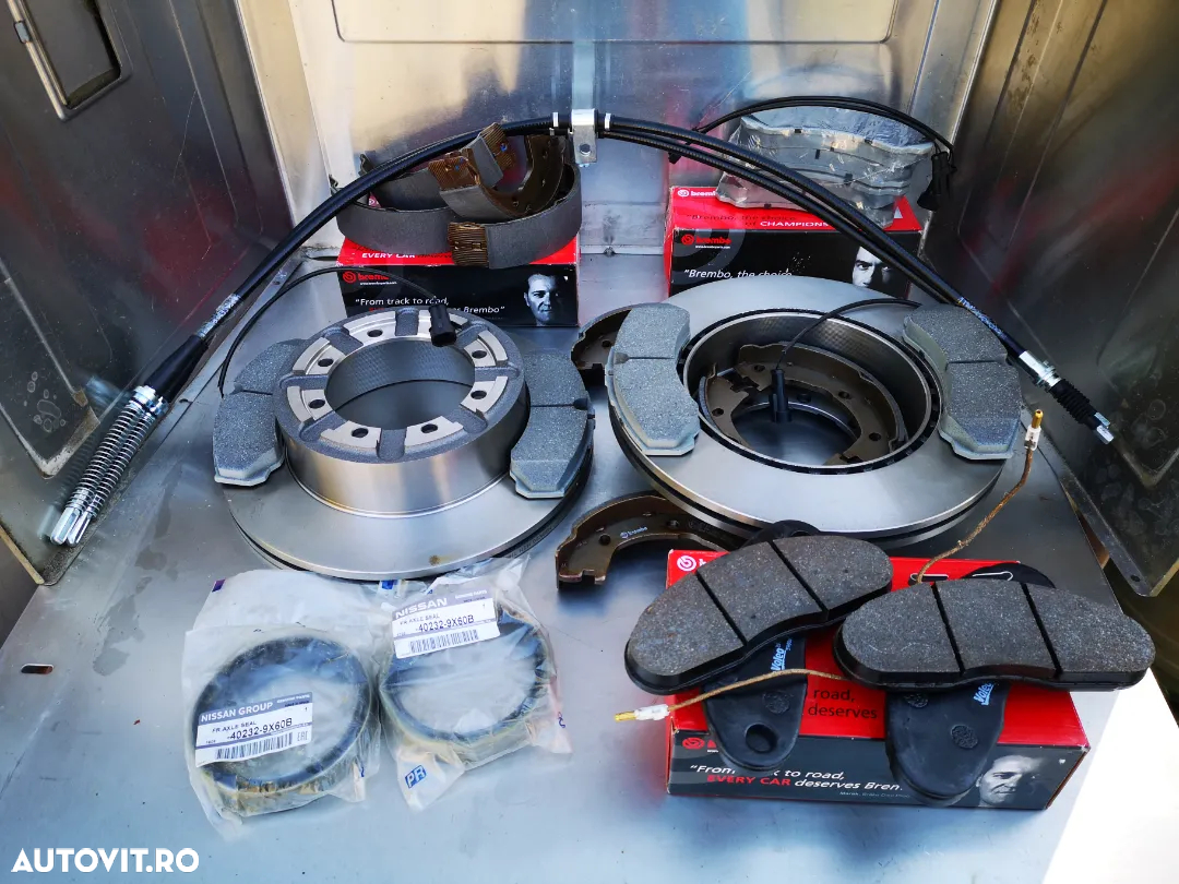 Cablu frana Nissan Atleon 2002-2012 piese punte spate - 4