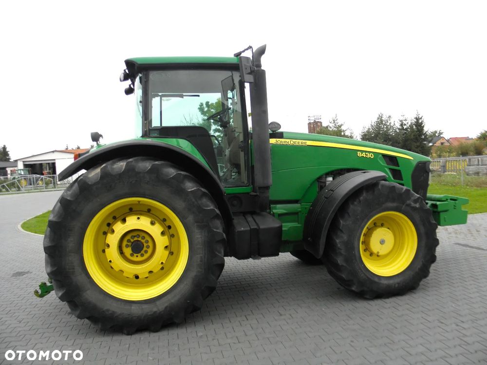John Deere 8430 2008 Rok, Nie Malowany, Stan Bardzo Dobry - 9
