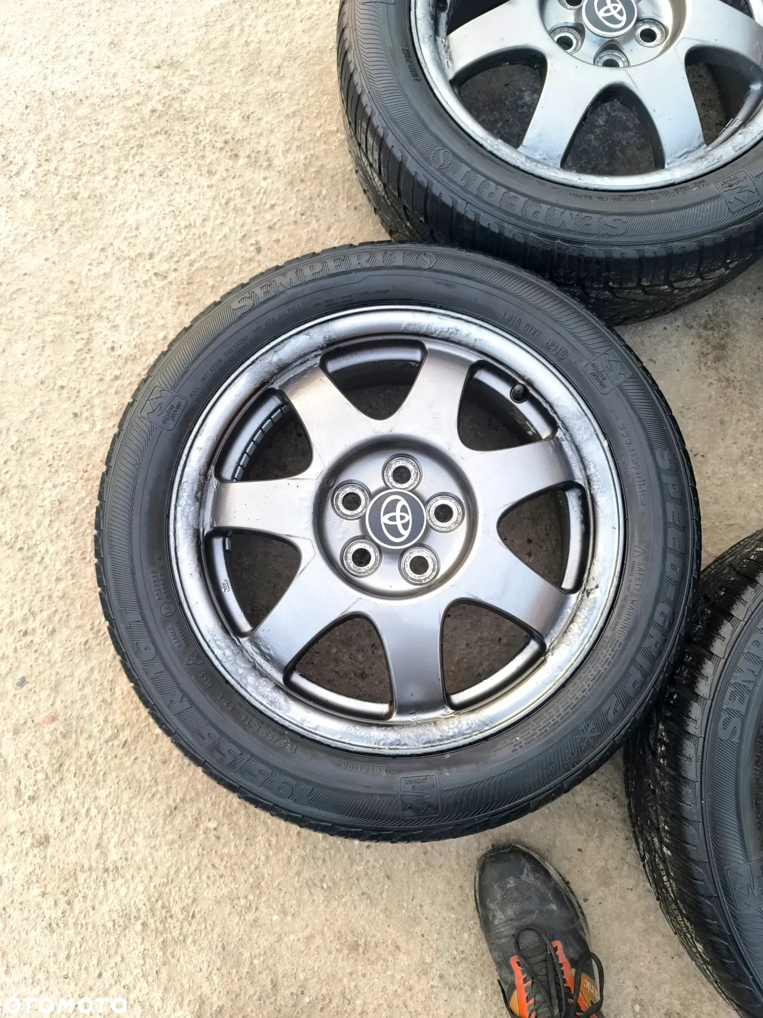 5x100 felgi aluminiowe Alufelgi 16 koła Zimowe Zima Toyota VERSO S AVENSIS I II 2 CARINA E CELICA PRIUS SUBARU TREZIA 4,5mm Legnica ALU-RAD 195/55 - 7