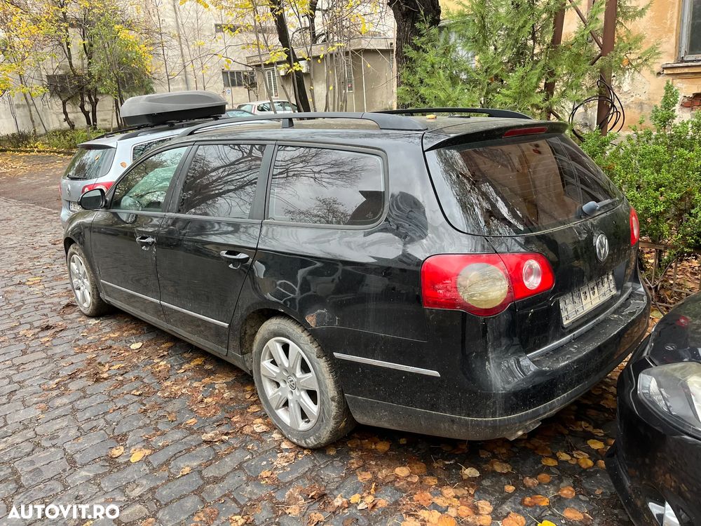 Dezmembrez VW Volkswagen Passat B6 break variant negru 2007 2.0 BMP 140CP - 4