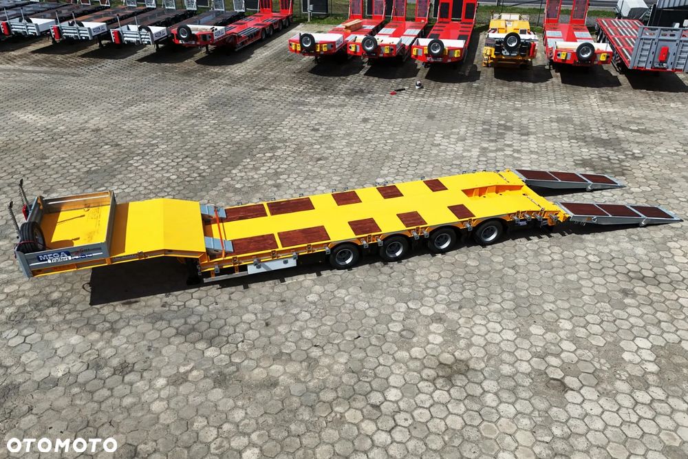 Inny 4 OSIOWA NACZEPA NISKOPODWOZIOWA - ZAGŁĘBIENIE NA ŁYŻKĘ KOPARKI - NAJAZDY HYDRAULICZNE - 9
