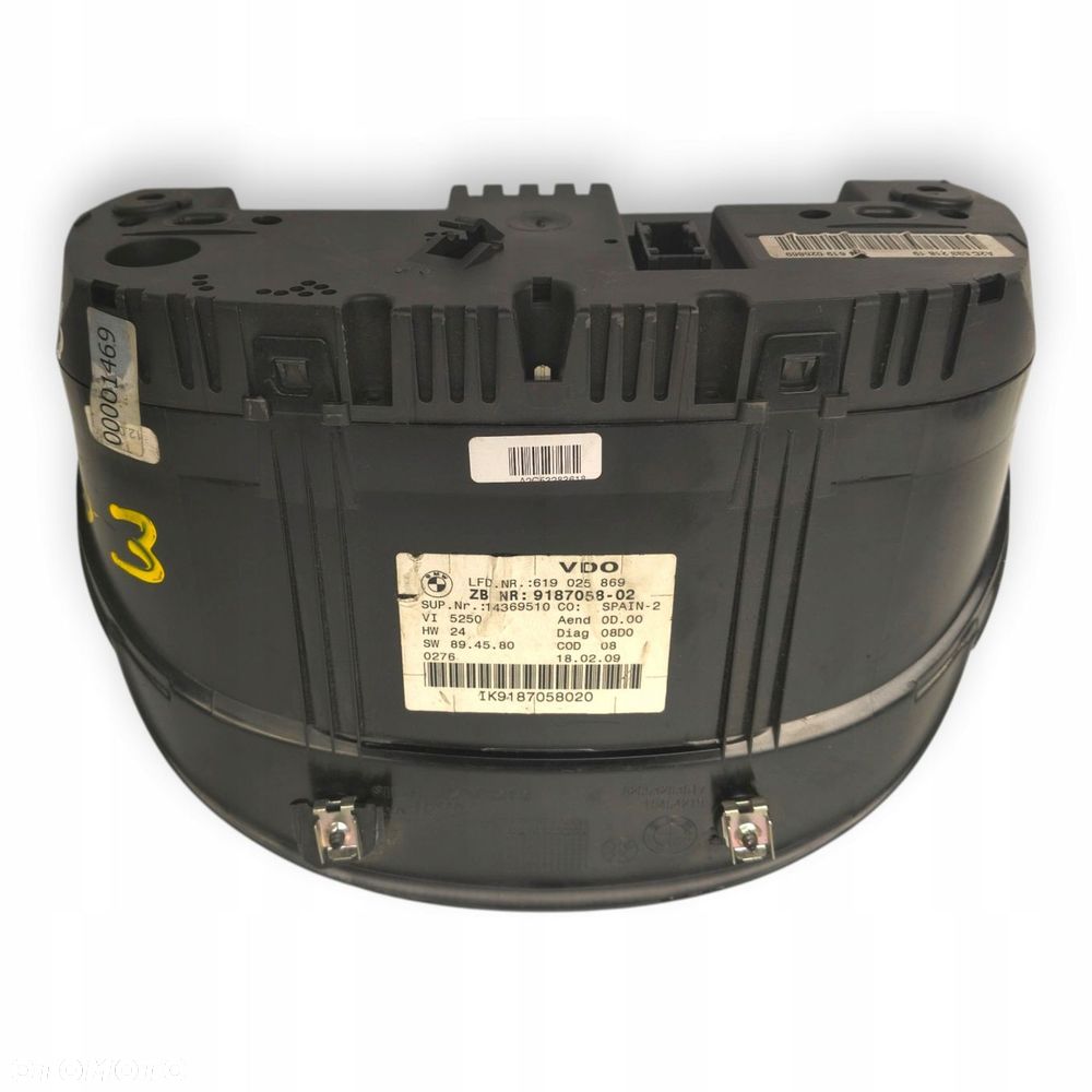 LICZNIK ZEGARY 9187058-02 BMW E90 E91 E92 LIFT 2.0 B Benzyna 172 276km - 2