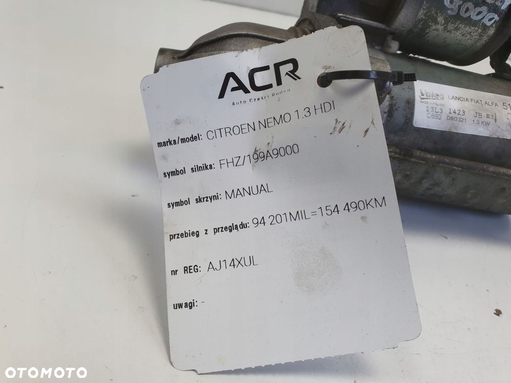 ROZRUSZNIK Citroen Nemo 1.3 HDI ROZRUSZNIK 51880229 valeo - 7