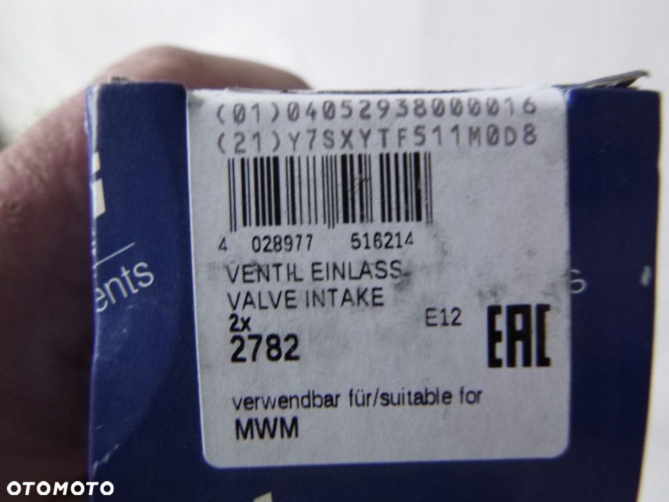 DEUTZ MWM KD 211 Z ZAWÓR SSĄCY 117X9X37 - 3