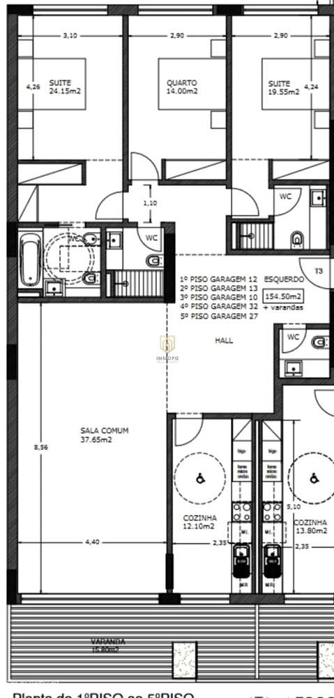 Apartamento T3 Venda em Ramalde,Porto - Grande imagem: 4/4