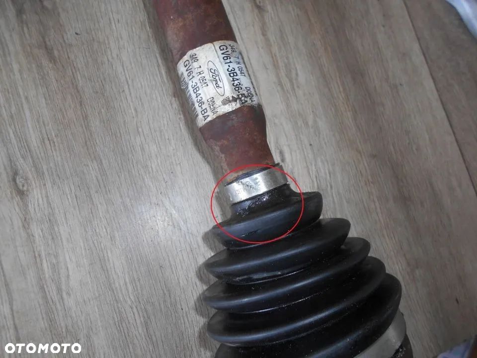 Półoś prawa przód FORD KUGA MK2 1,5 1,6 TDCI AUTOMAT GV61-3B436-BA - 4