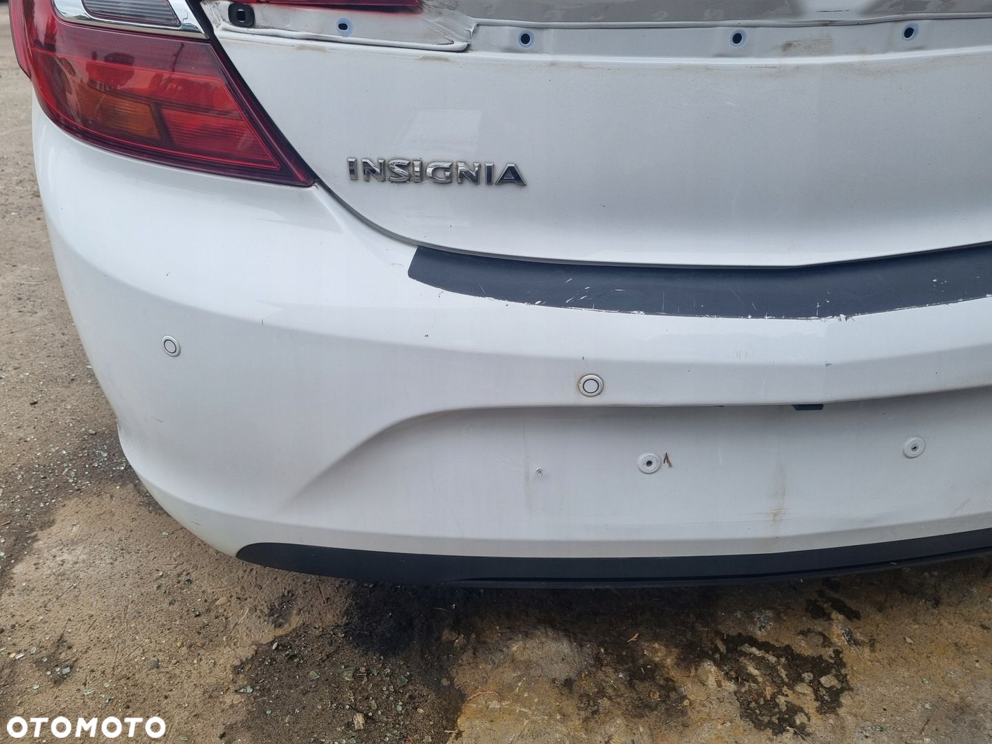 OPEL INSIGNIA A 13-17 LIFT 2014 r. Z40R HB ZDERZAK TYŁ TYLNY PDC - 7