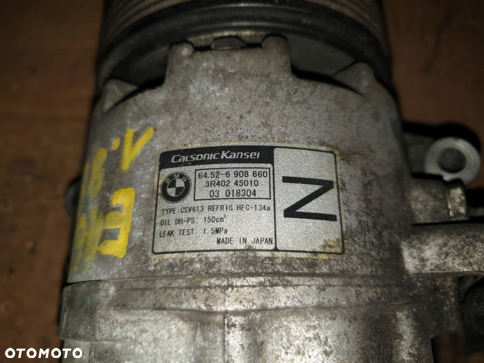 BMW E46 1.8B kompresor sprężarka klimatycaji 6908660 - 4