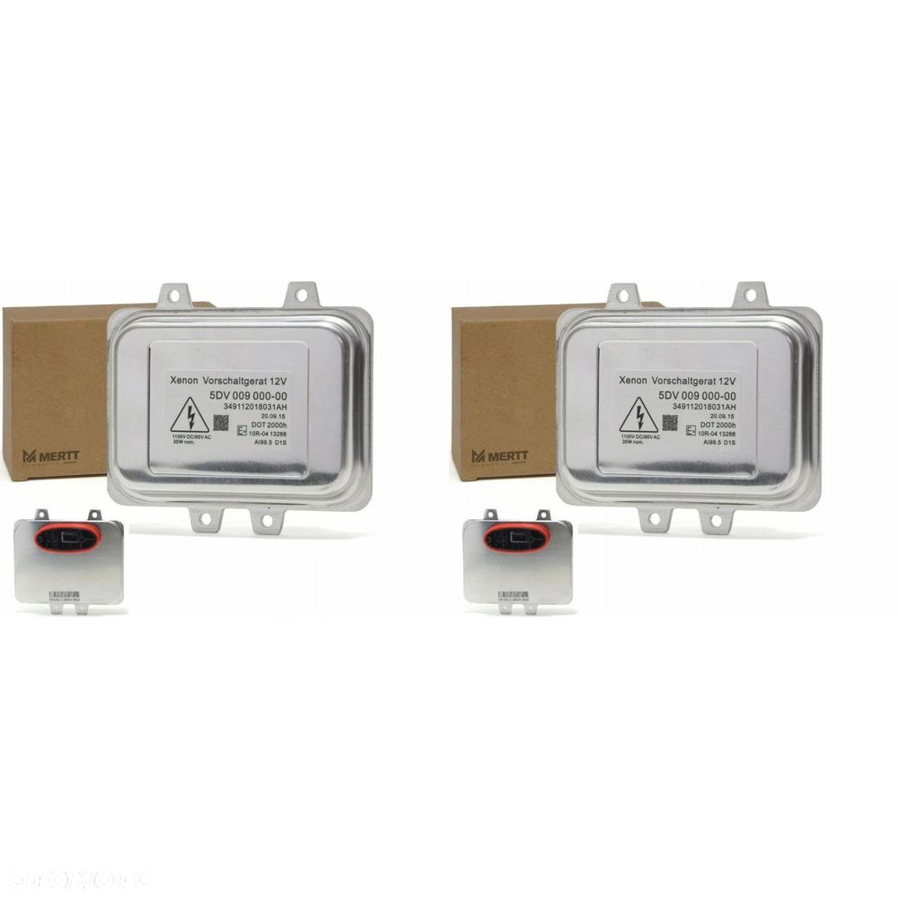 2x Przetwornica Xenon BMW MERCEDES FORD Moduł LED 5DV009000-00 D1S D1R - 1