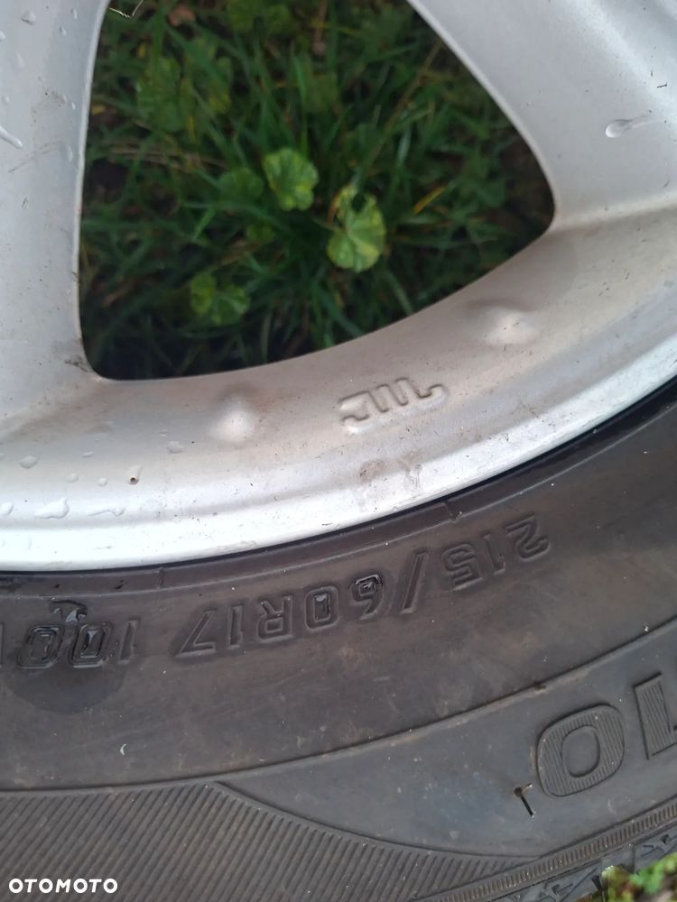 opony zimowe koła 17 nissan  qashqai 2011r stan bdb 4 szt poznan - 3