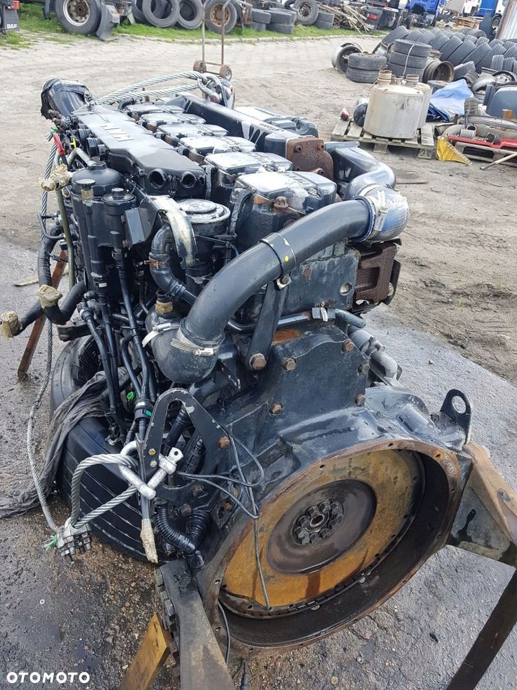 SILNIK KOMPLETNY MAN TGA TGS E3 D2876 LF 12 480 KM - 5