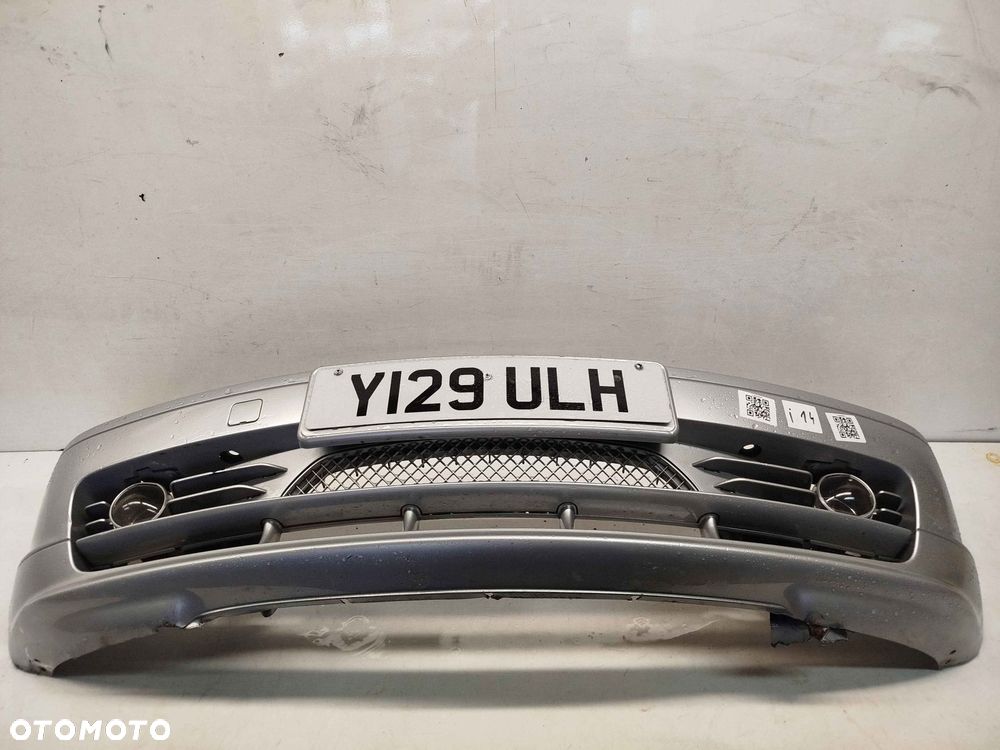 + ZDERZAK PRZÓD PRZEDNI BMW E46 SERIA 3 COUPE CABRIO TITANSILBER SREBRNY HALOGENY - 1