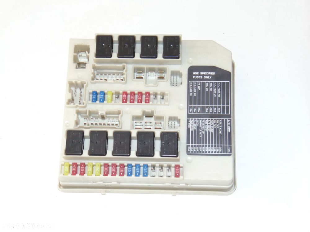 Moduł sterownik UPC UCH 1566 423E28 skrzynka bezpieczników Renault Clio 3 III Modus Nissan Micra K12 , 03-12r - 4