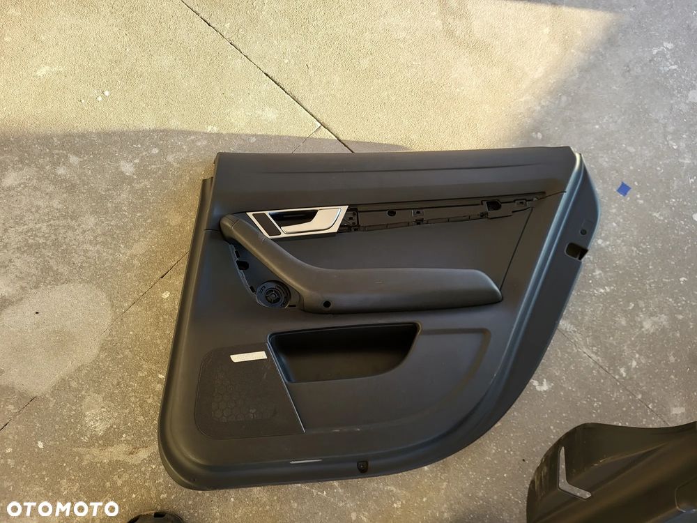 AUDI A6 C6 LIFT FOTELE PRZÓD KANAPA SPORTOE SKÓRZANE ELEKTRYCZNE BOCZKI KPL - 5
