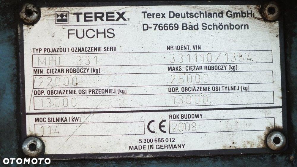 Fuchs MHL 331 - 9