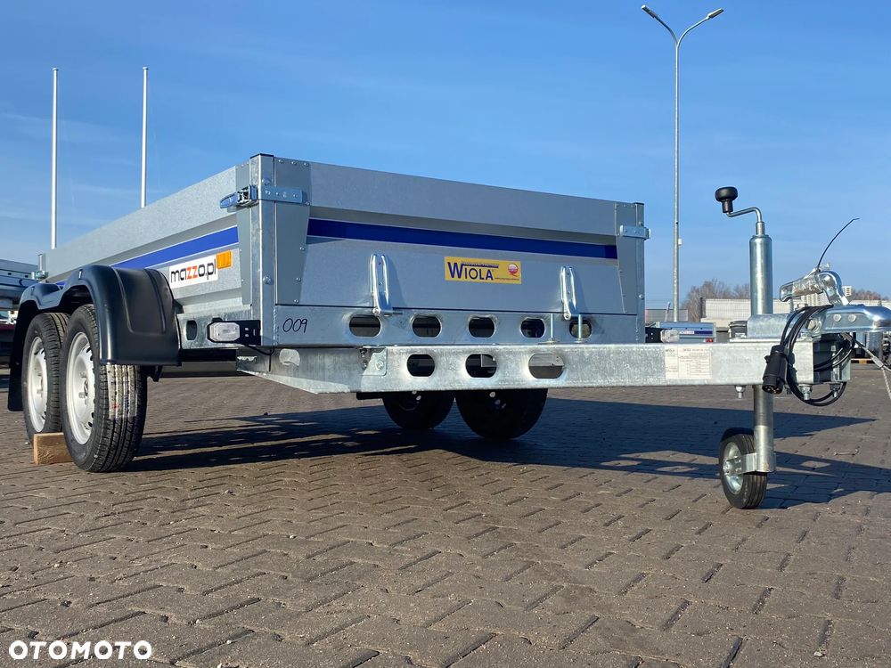 Wiola DOSTAWA Przyczepka KRAKUS+ wym. 252x132x38 Przyczepa dwuosiowa SPAWANA niehamowana SOLIDNA kat.B! - 10