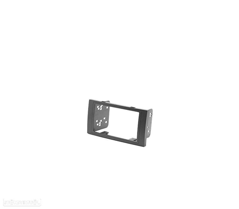 MOLDURA ADAPTADOR PRETO PARA RADIO 2-DIN PARA FORD FOCUS C-MAX S-MAX FUSION TRANSIT FIESTA GALAXY KU - 3
