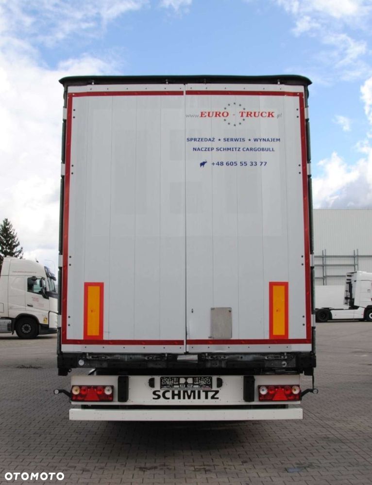 Schmitz Cargobull SCS kurtyna, podnoszona oś - 4
