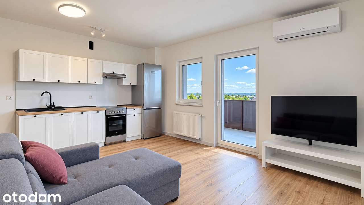 Nowe mieszkanie-klimatyzacja, duży balkon!!!