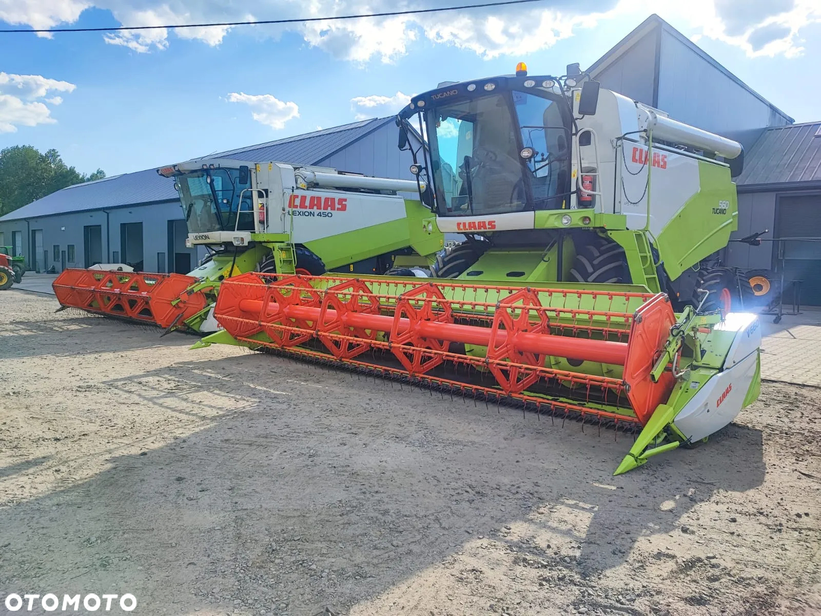 Claas Lexion 450 C600 Kombajn do Zboża C540 Lexion 430 Tucano 320 APS Tucano 350 Lexion 415 Lexion 540 - 8