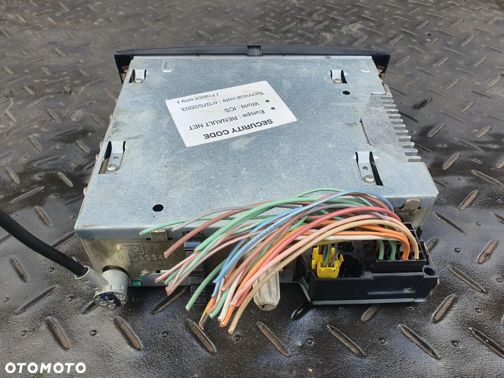 RENAULT MEGANE II RADIO RADIOODTWARZACZ 8200607918B - 2