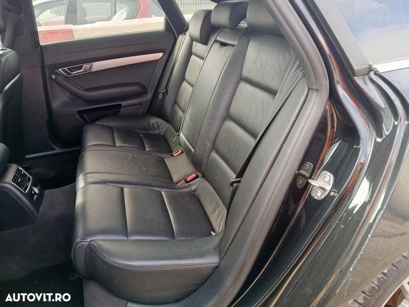 Interior piele negru Scaune S-LINE Audi A6 C6 facelift - 3