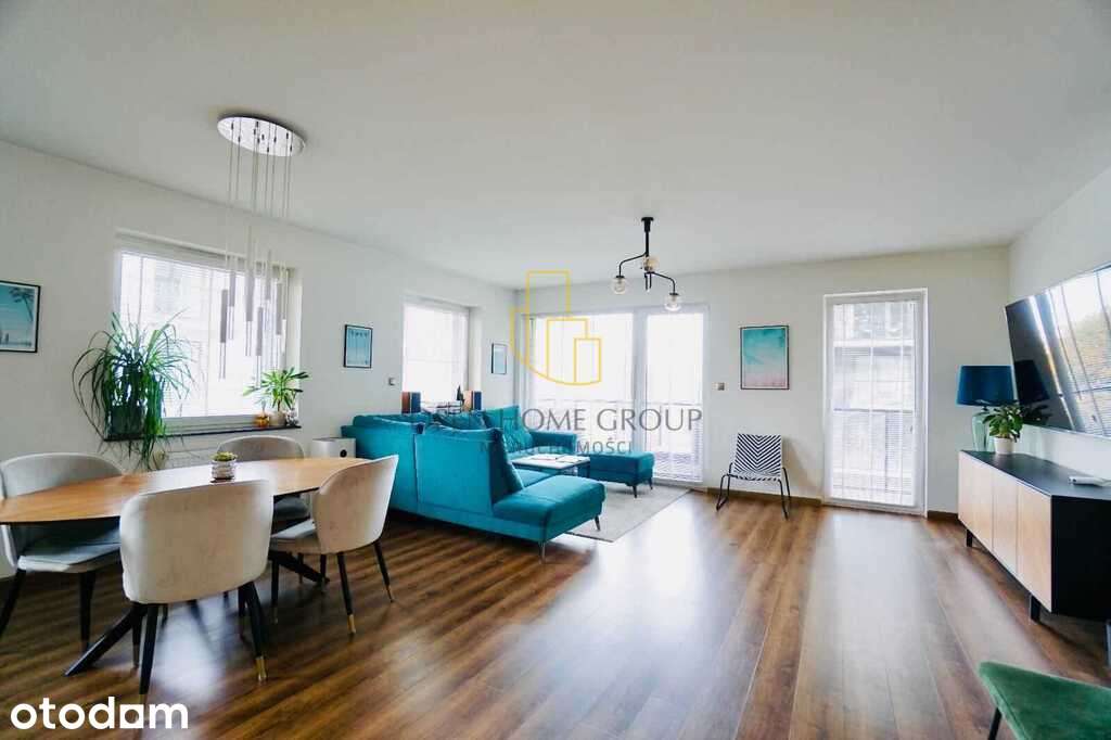 Piękny, luksusowy apartament 90 m² na Kępie Mieszczańskiej | 2 tarasy
