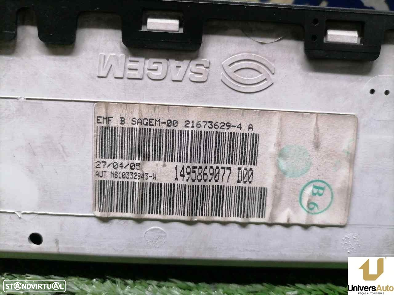 ECRÃ MULTIFUNÇÕES CITROEN C8 2005 -1495869077 - 3