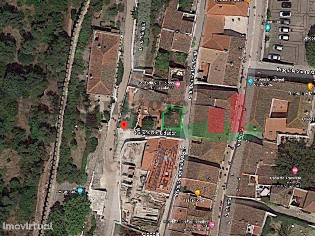 Terreno urbano dentro da muralha do Castelo de Óbidos***RIOMAGIC*** - Grande imagem: 5/19
