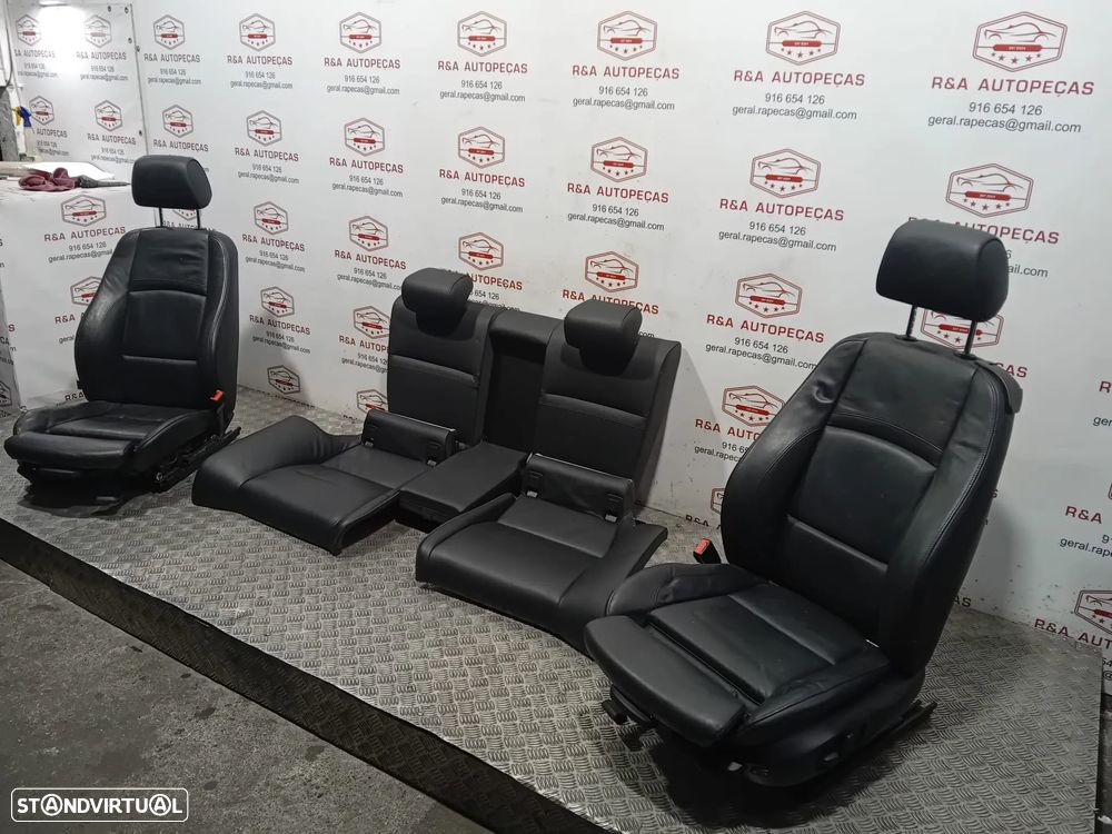 Conjunto de Bancos BMW Série 3 E92 Pack M Coupe em Pele Original - 3